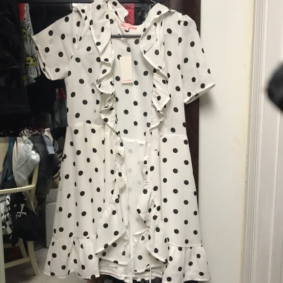 Dolls kill polka dot wrap dress - Picture 2 of 2